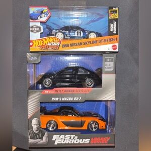 Hot Wheels Fast & Furious Die-Cast Car Set